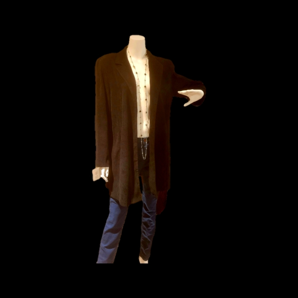 Classic Black Blazer... Fall wear...A STEAL!